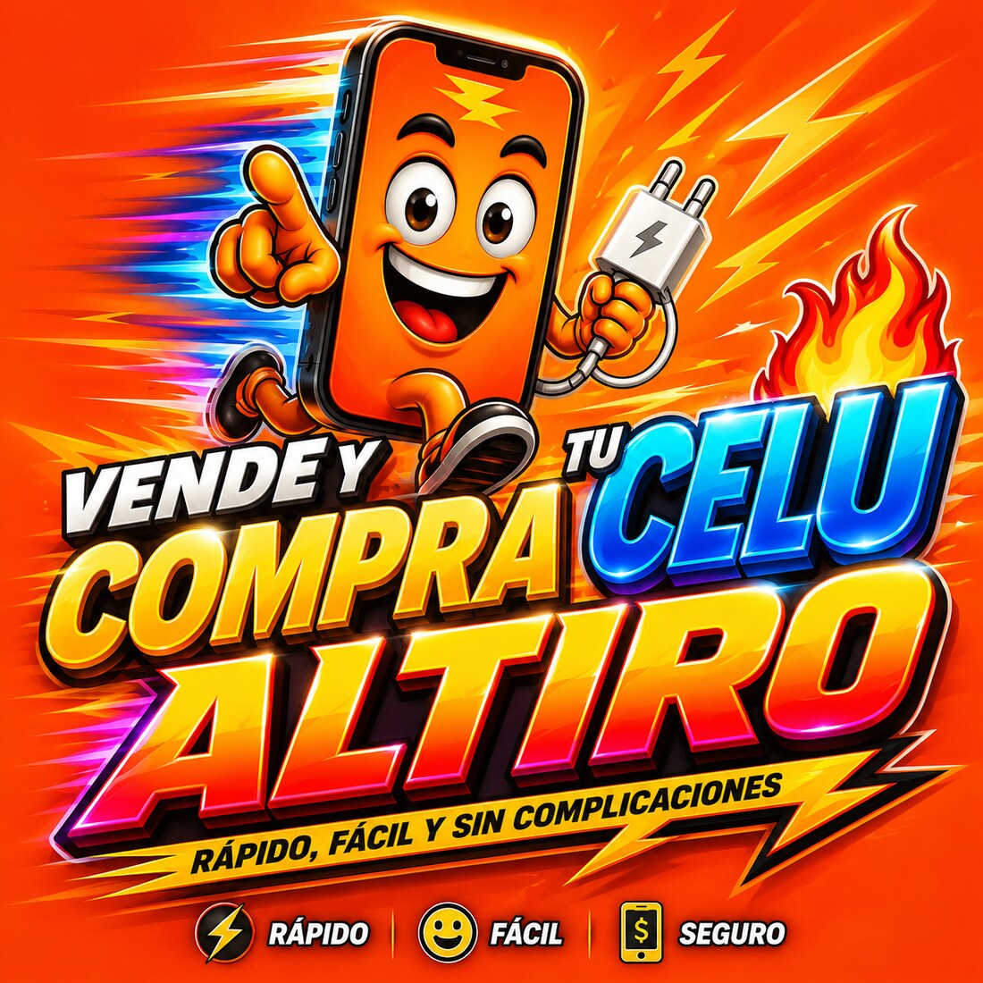 Vende y compra tu celu altiro: rápido, fácil y seguro